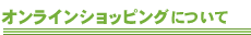 �I�����C���V���b�s���O�ɂ���