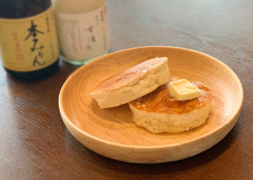 甘酒ホットケーキ 本みりん入り 酒蔵が教える 酒 みりん 粕 麹のレシピやお役立ち情報サイト 白扇酒造