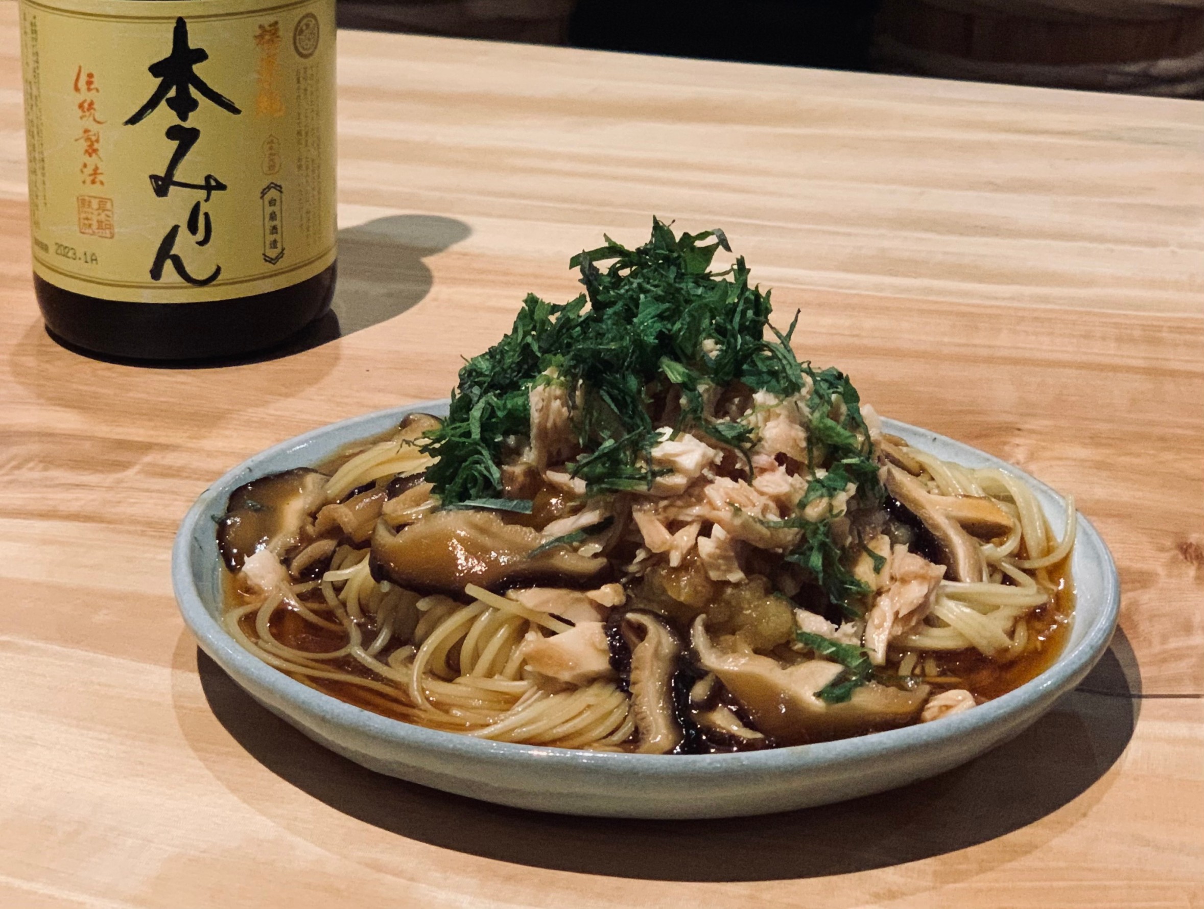 和風ツナおろしパスタ 酒蔵が教える 酒 みりん 粕 麹のレシピやお役立ち情報サイト 白扇酒造