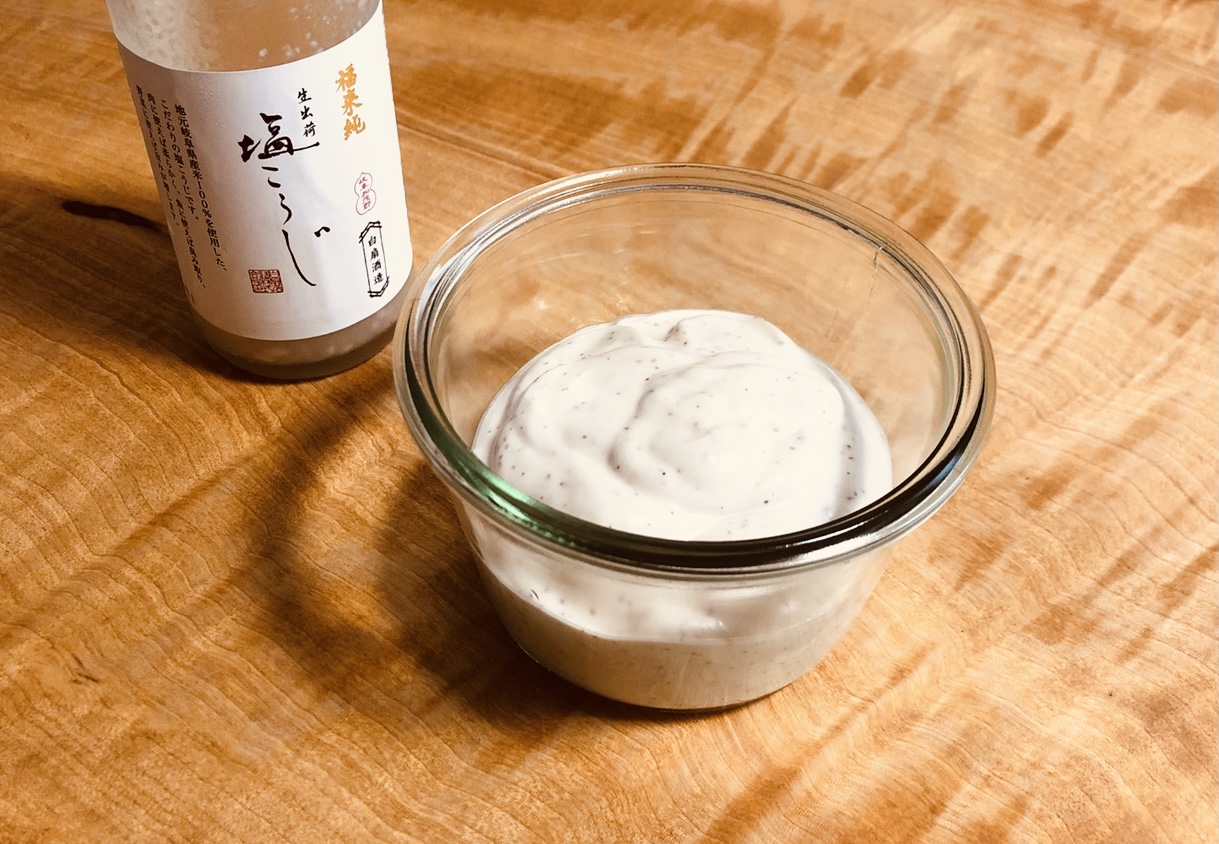 塩こうじ豆乳マヨネーズ 酒蔵が教える 酒 みりん 粕 麹のレシピやお役立ち情報サイト 白扇酒造