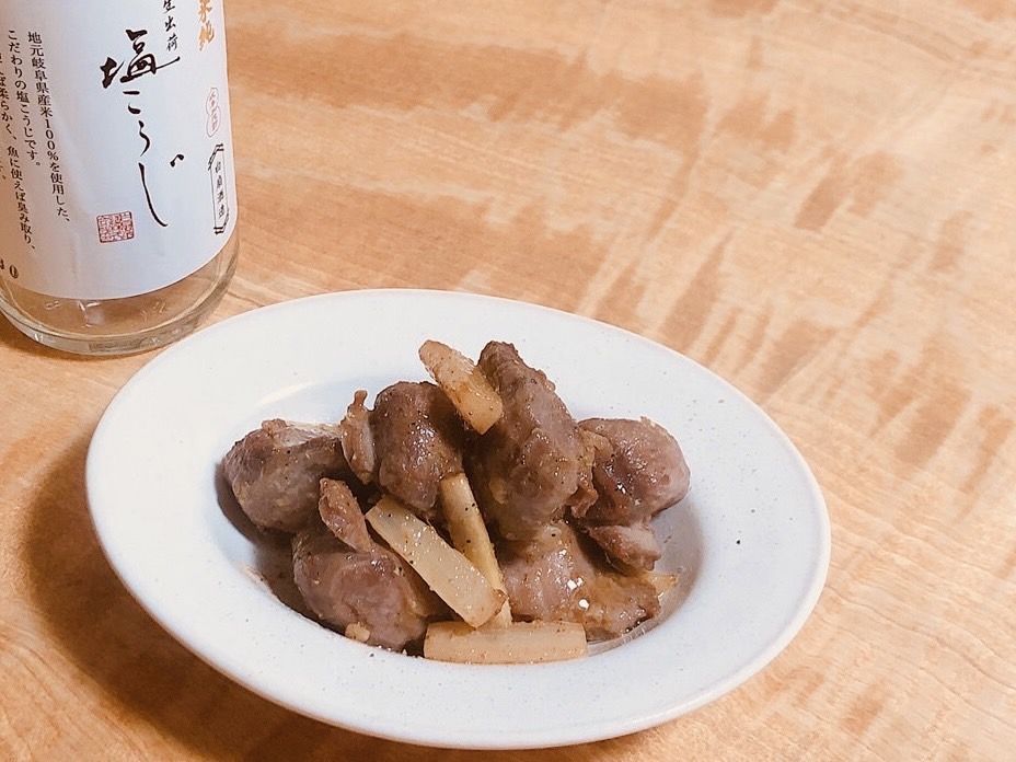 うどと砂肝炒め 春の山菜シリーズ 酒蔵が教える 酒 みりん 粕 麹のレシピやお役立ち情報サイト 白扇酒造