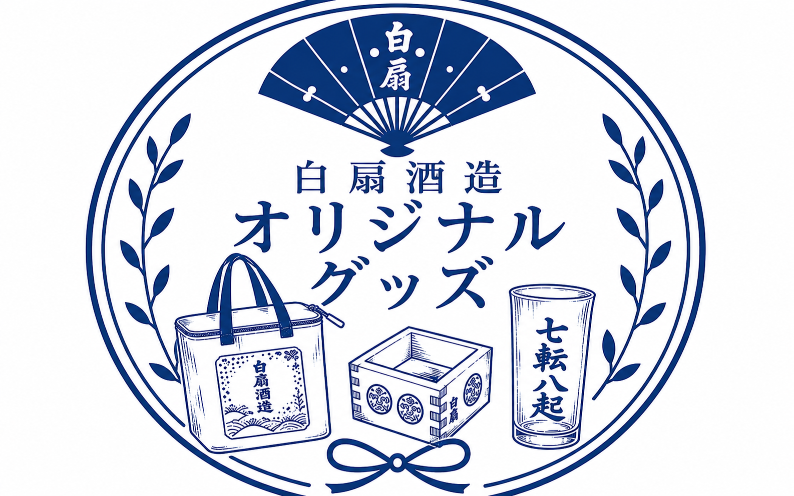白扇グッズ